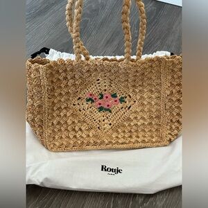 Rouje Straw shoulder bag